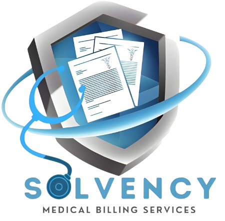 Solvency medical billing services logo with no background